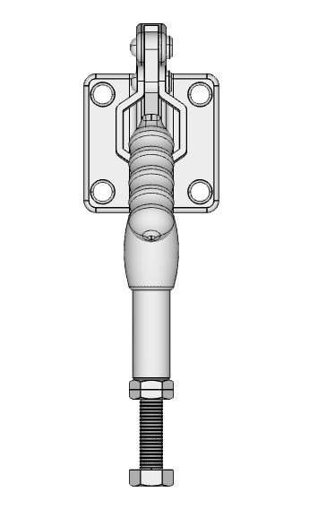 Push Pull Toggle Clamp, 300# Holding Capacity, 1-1/4 Plunger Travel —  Taylor Toolworks