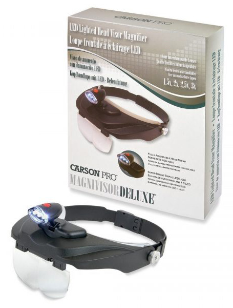 Carson CP-60 MagniVisor Deluxe Lighted LED