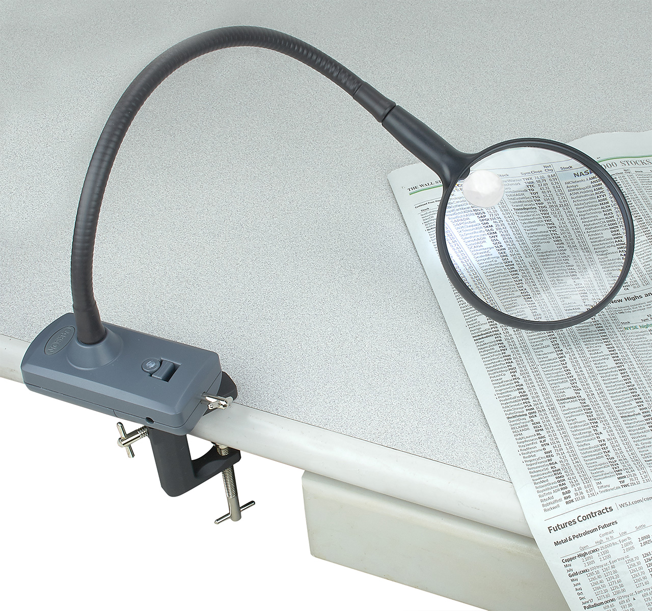 Carson MagniFlex 4.3 LED Lighted 2x / 3.5x Hands Free Magnifier - CL-65 -  Penn Tool Co., Inc