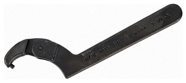 Proto Adjustable Pin Spanner Wrench #JC494, 1-1/4