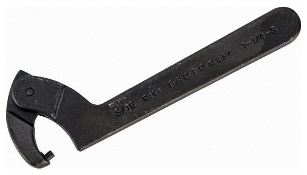 Proto Adjustable Pin Spanner Wrench #JC494, 1-1/4