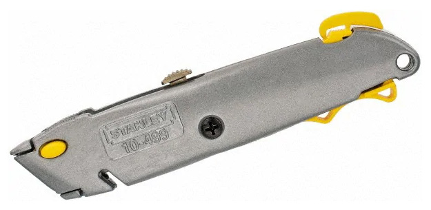 Stanley Quick Change Retractable Blade Utility Knife #10-499 - 82-372-4 -  Penn Tool Co., Inc
