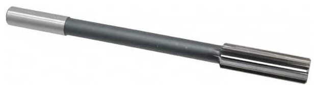 Interstate HSS Straight Flute Chucking Reamer, 51/64