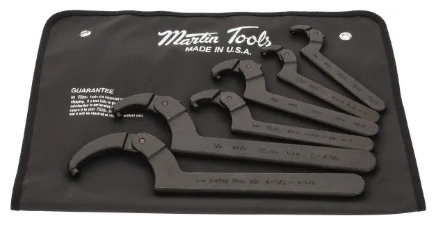 Martin Tools SPW6K Spanner Wrench Set