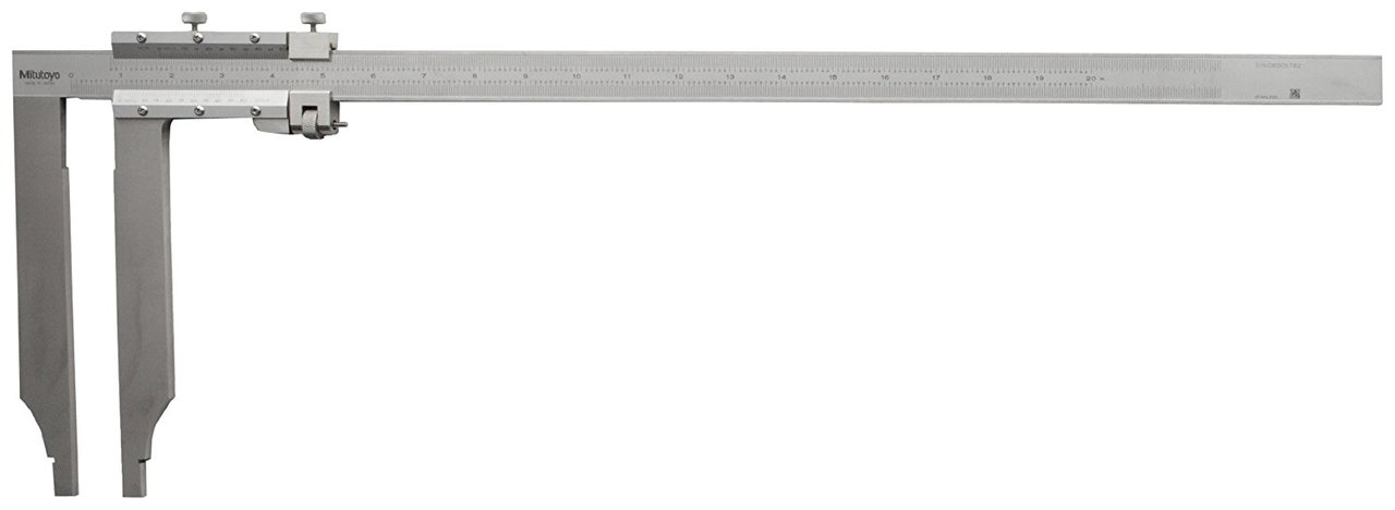 40" HEAVY DUTY VERNIER CALIPER-stainless w. fine adjustment & 5" jaw 40" HEAVY DUTY VERNIER CALIPER-stainless w. fine adjustment & 5" jaw