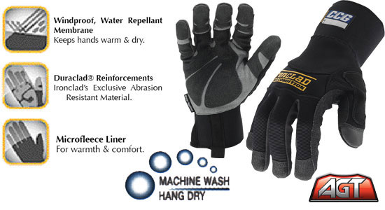 Ironclad Cold Condition Gloves, X-Large CCG-02XL| Penn Tool Inc