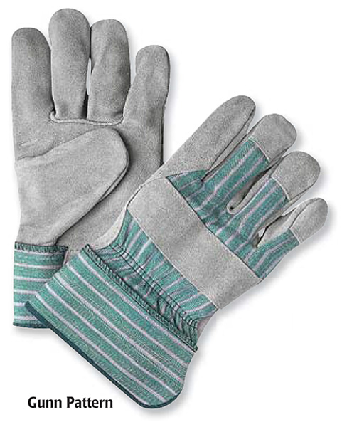 PRO-SAFE Leather Palm Gloves, Platinum Grade Leather, Gunn Pattern