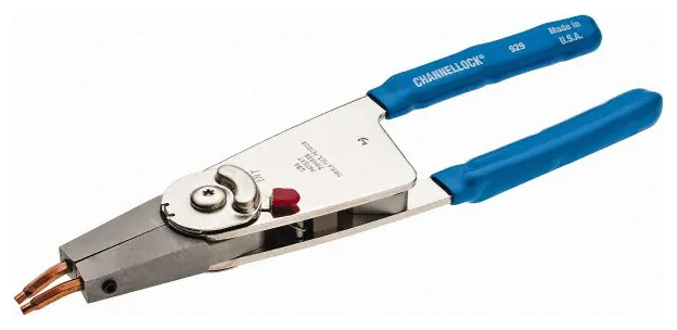 Channellock 8 Bent Nose Pliers with Cutters - Hardwick & Sons Channellock 8 Bent Nose Pliers with Cutters - Hardwick & Sons