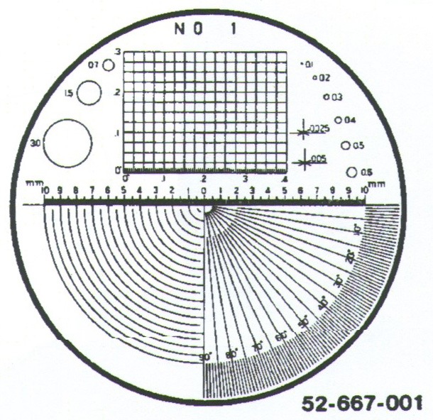 Optical Measuring Tool Fowler 52 664 609 0 BOM 10X Pocket