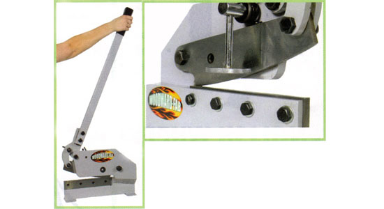 Woodward Fab SPHS8 Throatless Hand Shear – 8″ Sheet Metal Cutting Tool
