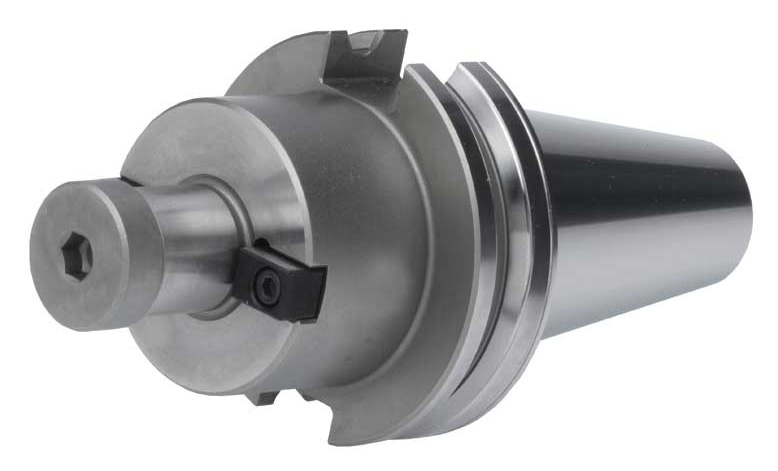 SOWA GS Tooling CAT50 Dual Contact Shell Mill Holder, 3/4