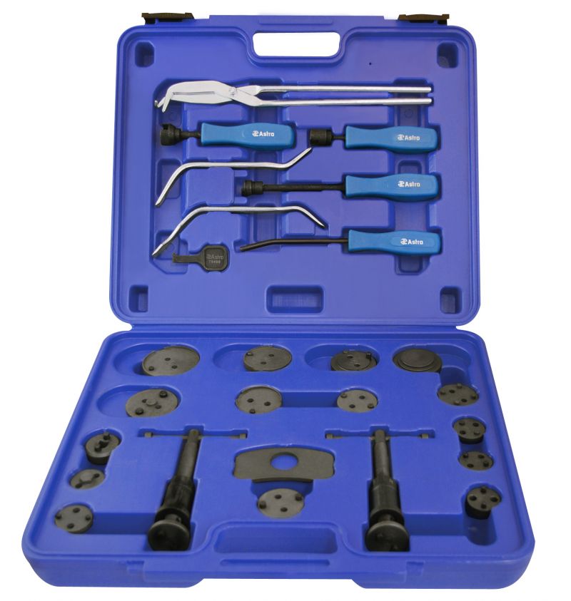 Astro 18 Piece Brake Caliper Wind Back Tool Set & 8 Piece