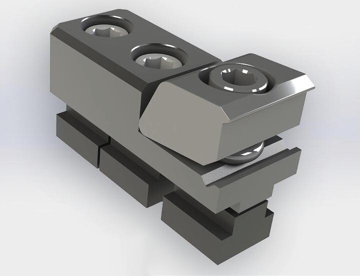 Pitbull 様 Mitee-Bite Tool Steel Knife Edge M12 Pitbull Clamp - 56080| Penn