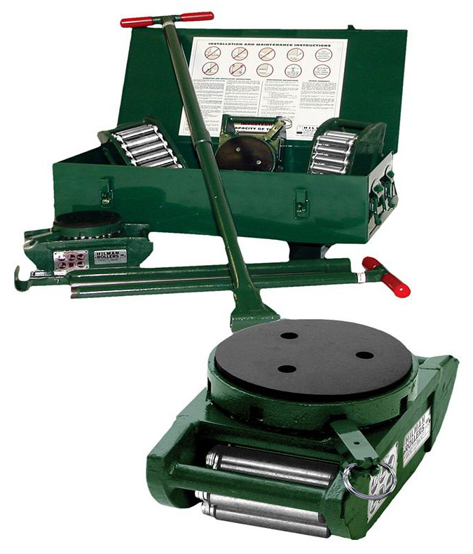 Hilman Rollers FT Series Chain Action Roller Kit, 15-Ton w/ Padded