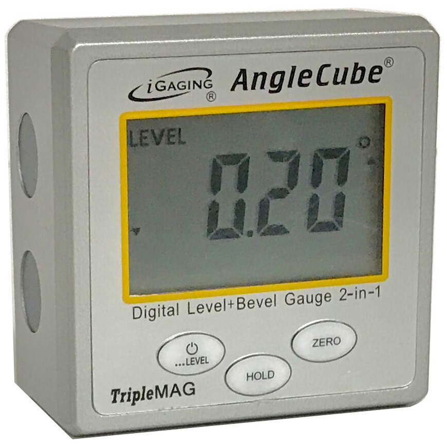 iGaging Portable Digital Angle Gauge with Magnetic Base - 35