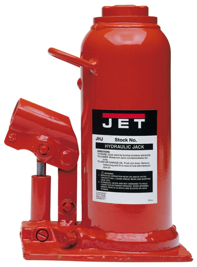 Jet JHJ Series Hydraulic Bottle Jack JHJ-22-1/2, 22-1/2-Ton