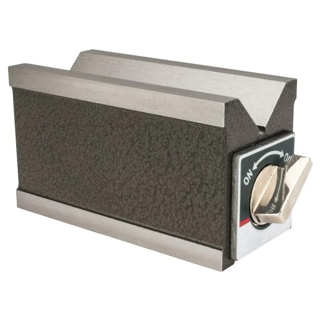 Magnetic V-Block, 124mm Length - 51-176-6| Penn Tool Co., Inc