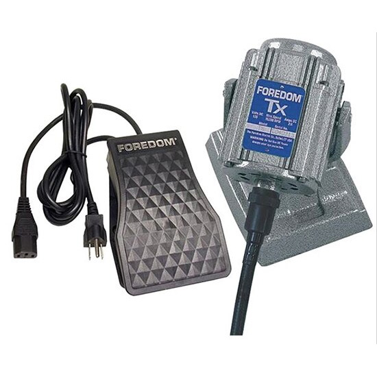 Foredom Flexible Shaft 1/3 HP TXH Benchtop Motor With TXR Foot