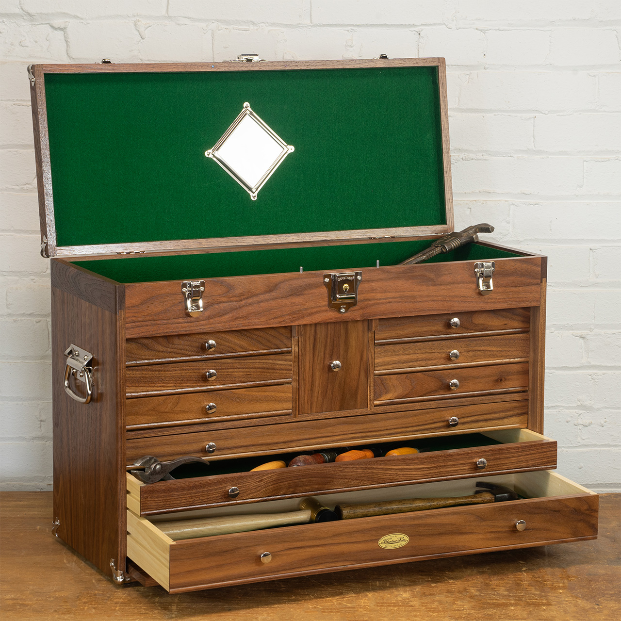 Gerstner 2610 Journeyman Chest Natural Walnut - 2610-NW| Penn Tool