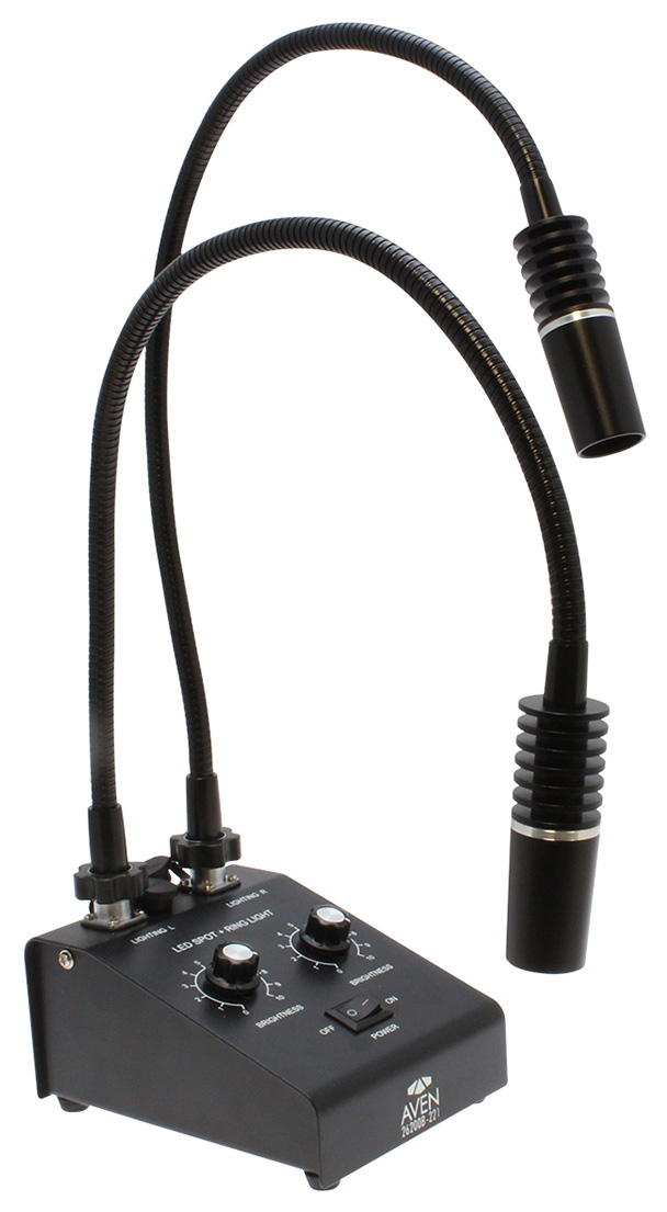 Aven Dual Gooseneck LED Spotlight Illuminator - 26200B-221| Penn