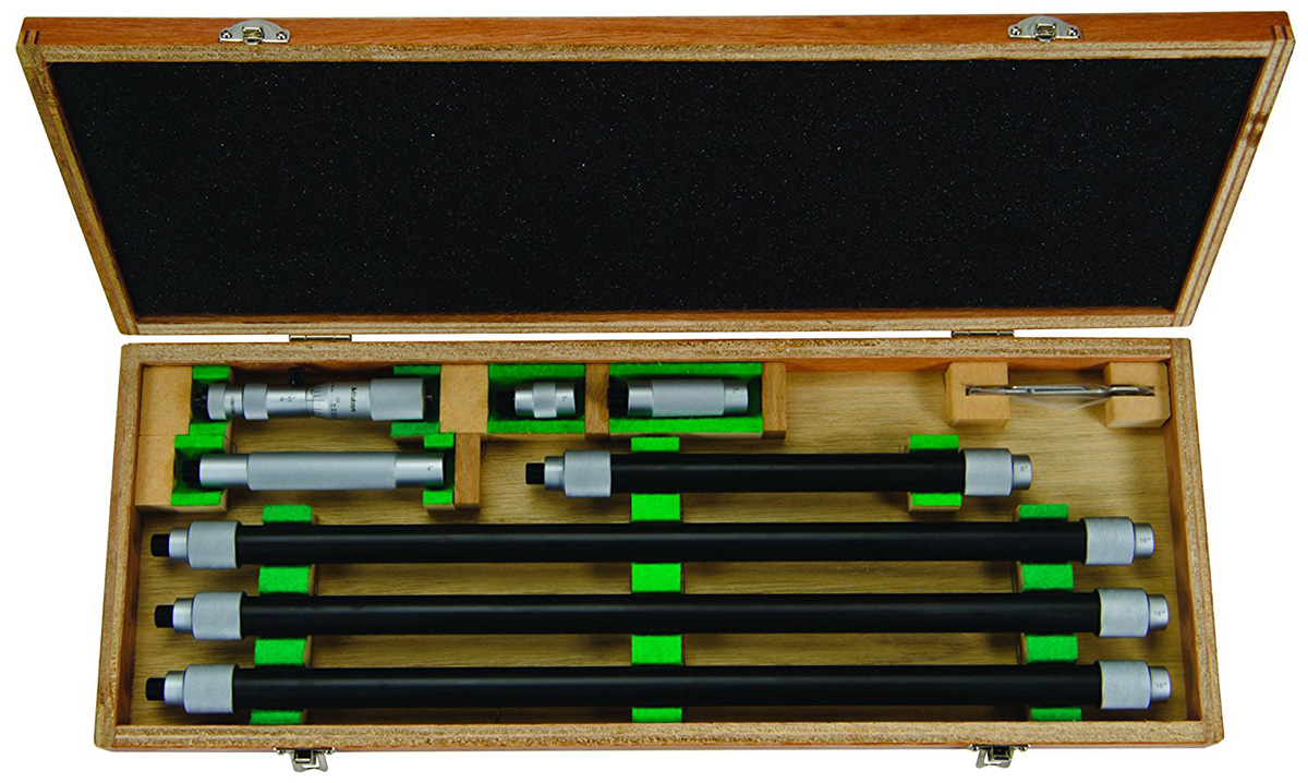 Mitutoyo Tubular Inside Micrometer, Extension Pipe Type, 4 - 68
