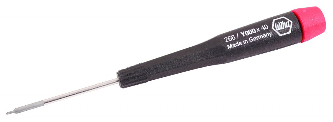 Wiha Y-Type Y000 Precision Screwdriver Tri-Point #000 - 26601