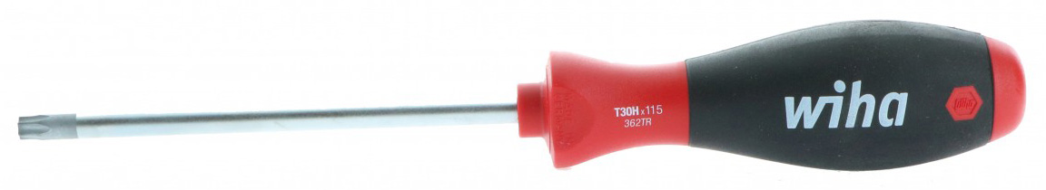 Wiha Security Torx® SoftFinish® Screwdriver, T30s x 115mm - 36285