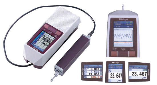 Mitutoyo Surftest SJ-210 Portable Surface Roughness Tester with