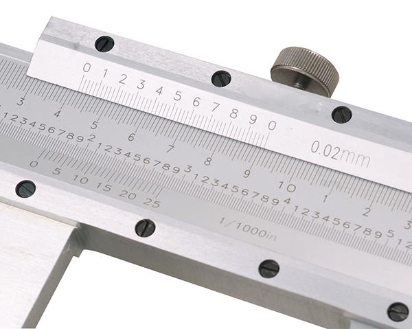 China 8 Carbon Steel Mechanical Vernier Caliper with Fine Adjustment