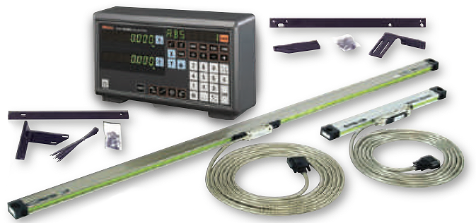 Digitallyページ Mitutoyo Digital Readout DRO Packages, 2-Axis/3-Axis for Milling