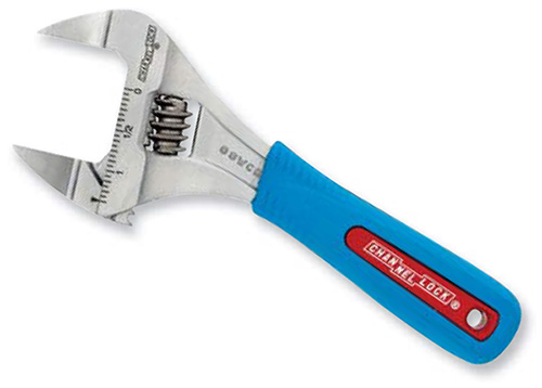ChannelLock Xtra Slim Jaw Wideazz® Adjustable Wrench 6SWCB, 6
