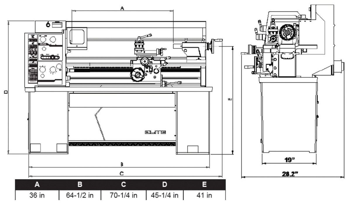 What are the specifications of lathe machine? - WMTCNC