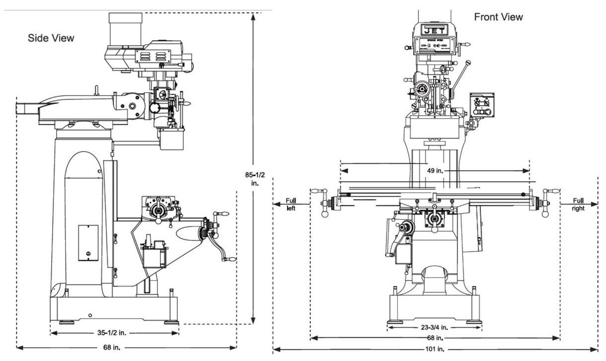 Bridgeport Milling Machine Diagram Quizlet, 49 OFF