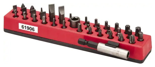 Proto 38 Piece Screwdriver Insert Bit Set J61906 - 96-040-1| Penn