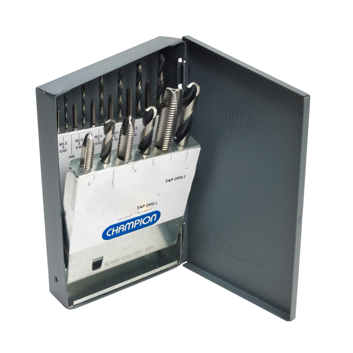 Champion Brute TD18-XL 18-Piece NC Tap and Drill Set - TD18-XL