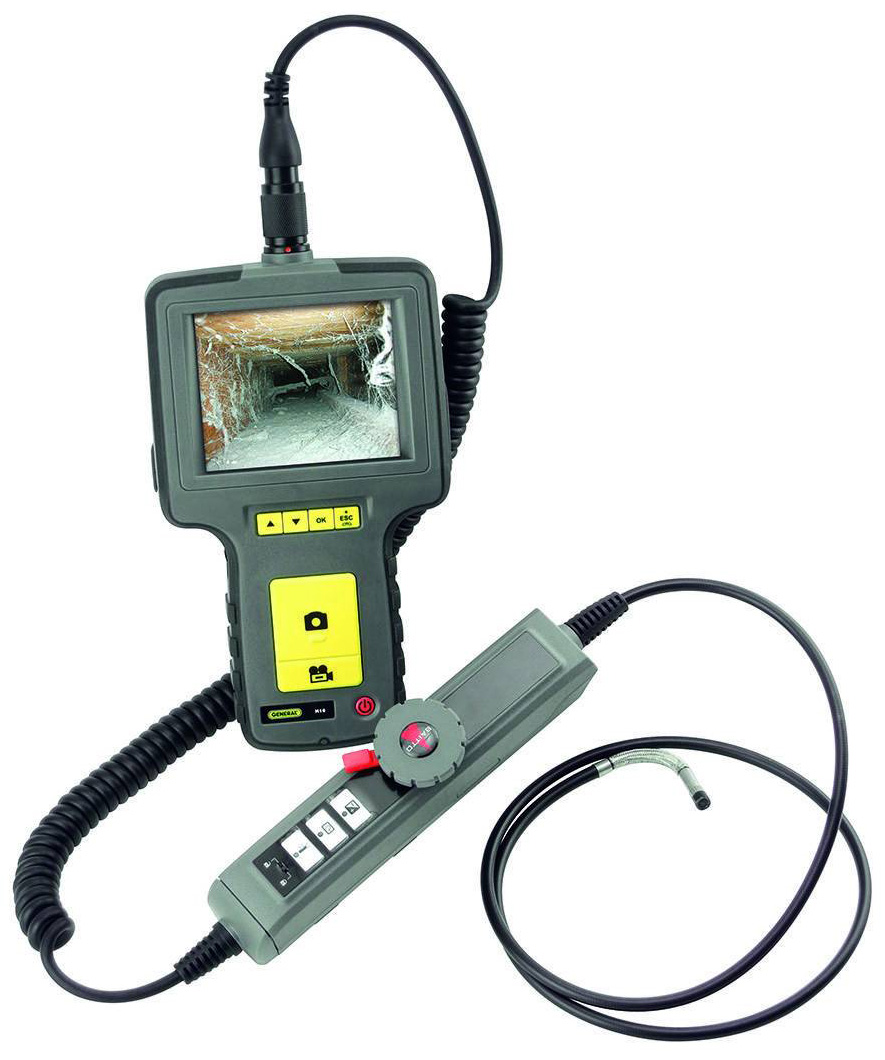 General Recording Video Inspection Camera/Borescope with High-Performance  Articulating Probe - DCS16HPART - Penn Tool Co., Inc