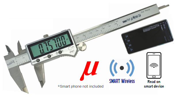 iGaging IP67 Micron Digital Display Caliper, 0-6