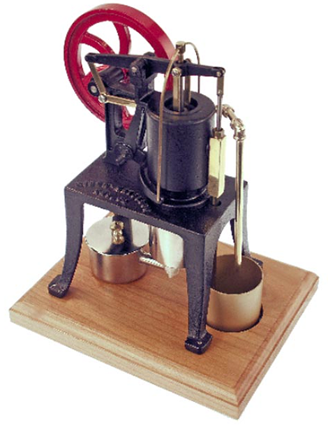 PM Research Solar Engine #12, 1895 Rider-Ericsson Hot Air Pumping