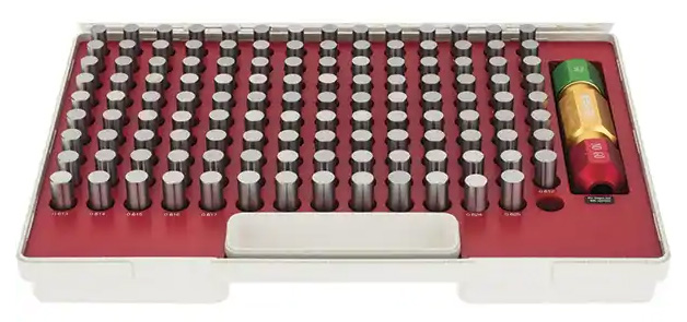SPI Class ZZ Pin Gage Set, Inch, Steel, Minus Tolerance, 0.501