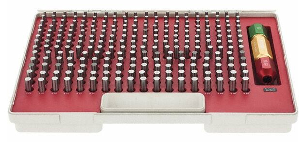 shopin（5点） SPI Class ZZ Pin Gage Set, Metric, Steel, Plus Tolerance, 5 - 9.98