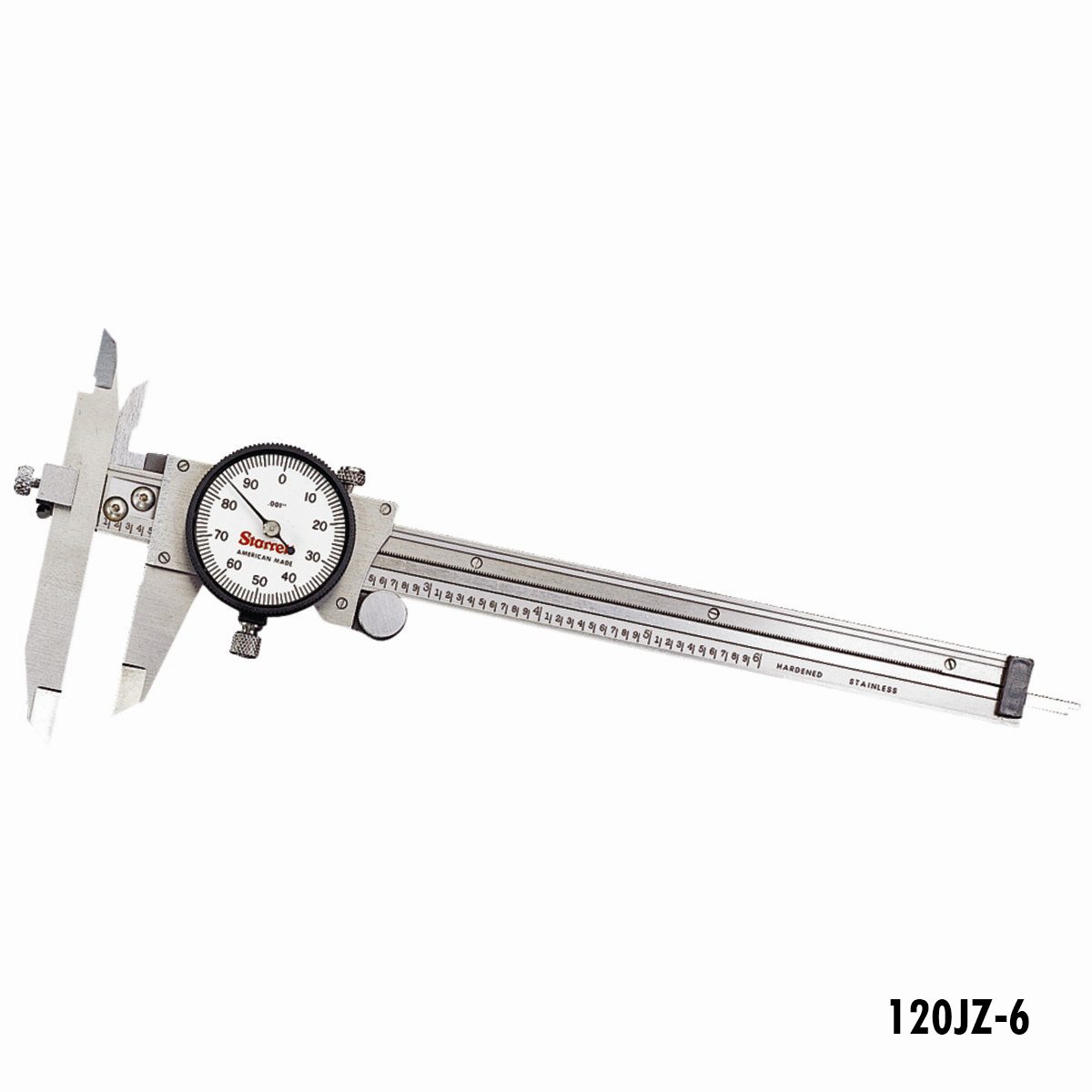 Starrett Offset Dial Caliper, 0-6