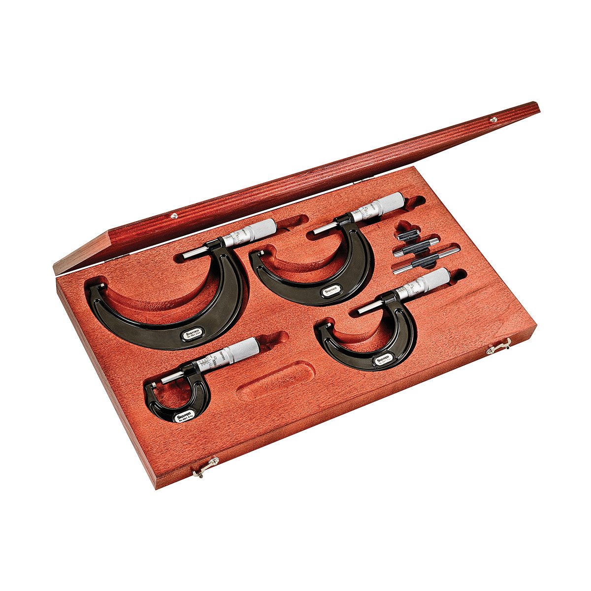 Starrett Outside Micrometer Set of 4, 0-4