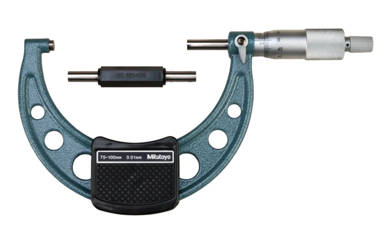 Mitutoyo Outside Micrometer, 75-100mm - 103-140-10| Penn Mitutoyo Outside Micrometer, 75-100mm - 103-140-10| Penn
