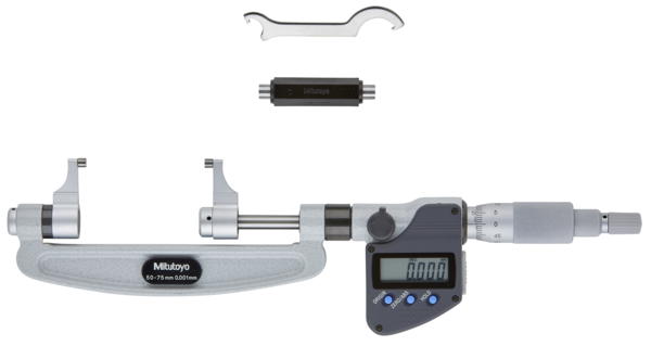 Mitutoyo Digital Caliper Jaw Micrometer, 50-75mm - 343-252-30