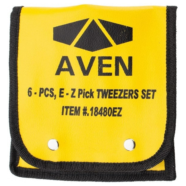 Aven 18476USA Technik Tweezers Set - 5 Piece