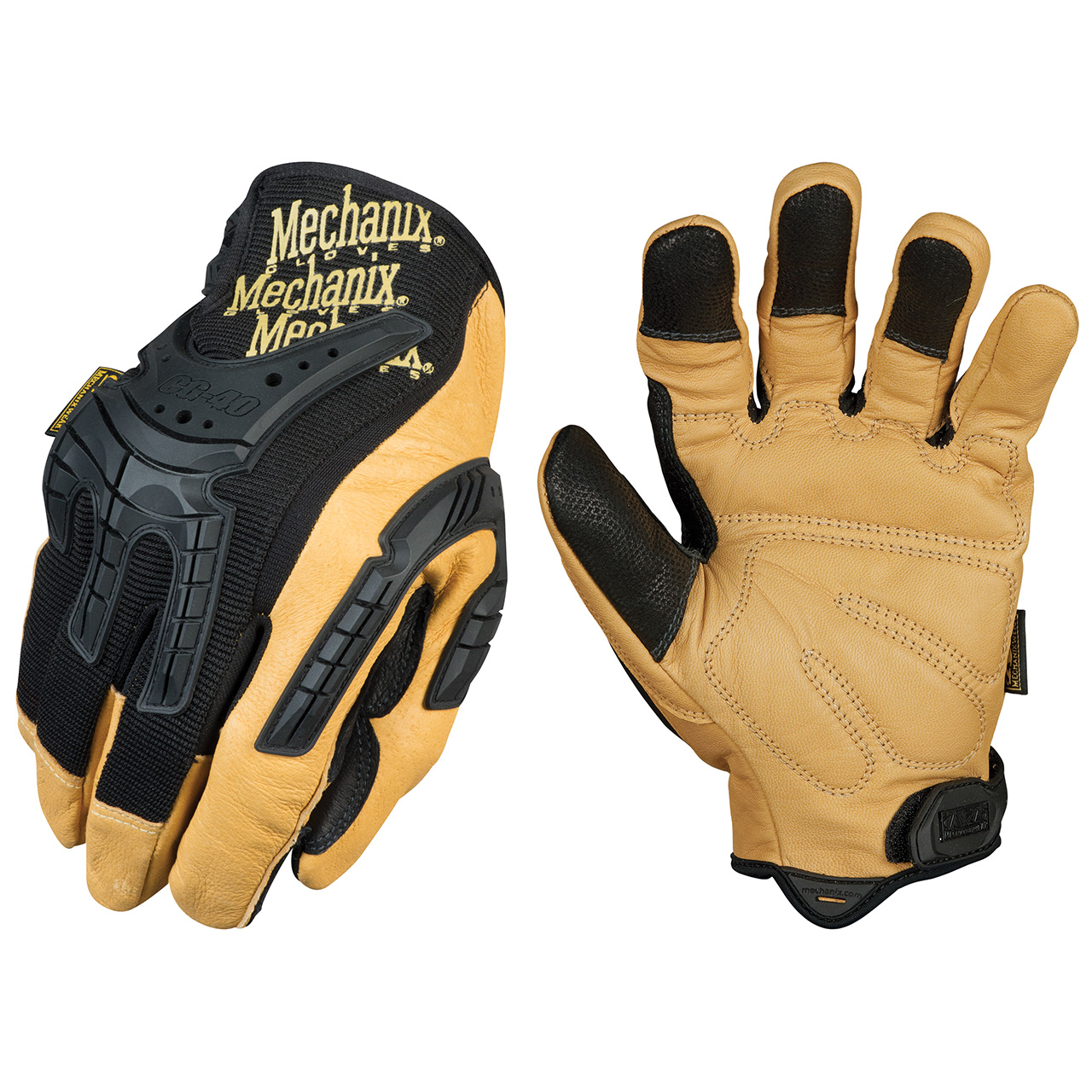 Mechanix Wear CG Heavy Duty Gloves, Black Medium