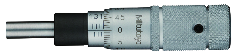 Mitutoyo Micrometer Head, Zero-Adjustable Thimble, 0-0.5