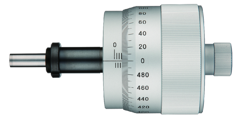 Mitutoyo Micrometer Head, Large Thimble 49mm, 0-10mm - 152