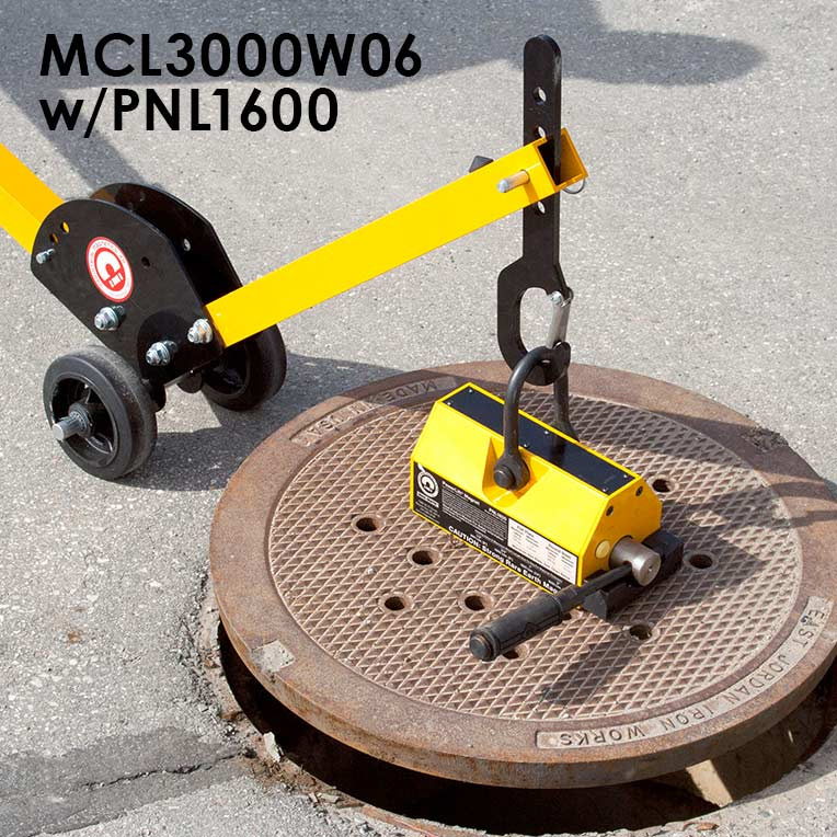 Dolly Hook Extension for Manhole Covers up to 48 diameter