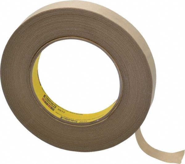 3M 3/4 Wide x 180 ft. Long x 6.5 mil Brown Paper Masking Tape Rubber  Adhesive, 35 Lb/In Tensile Strength, Series 2517 7000088499 - 82718206